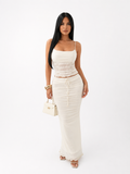 Vestido Luna de Marfil Élite/declaración de exclusividad.