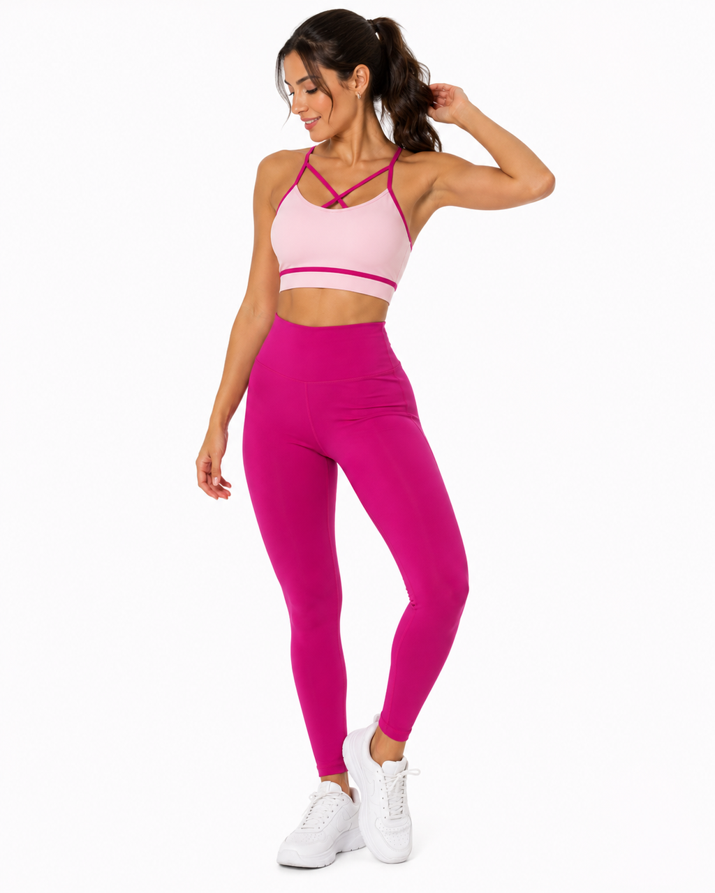 Conjunto Deportivo Aura Blush/ equilibrio perfecto entre elegancia y comodidad