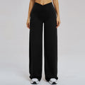 ✨ Pantalón de yoga acampanados/Palazzo Aura Verde Salvia
