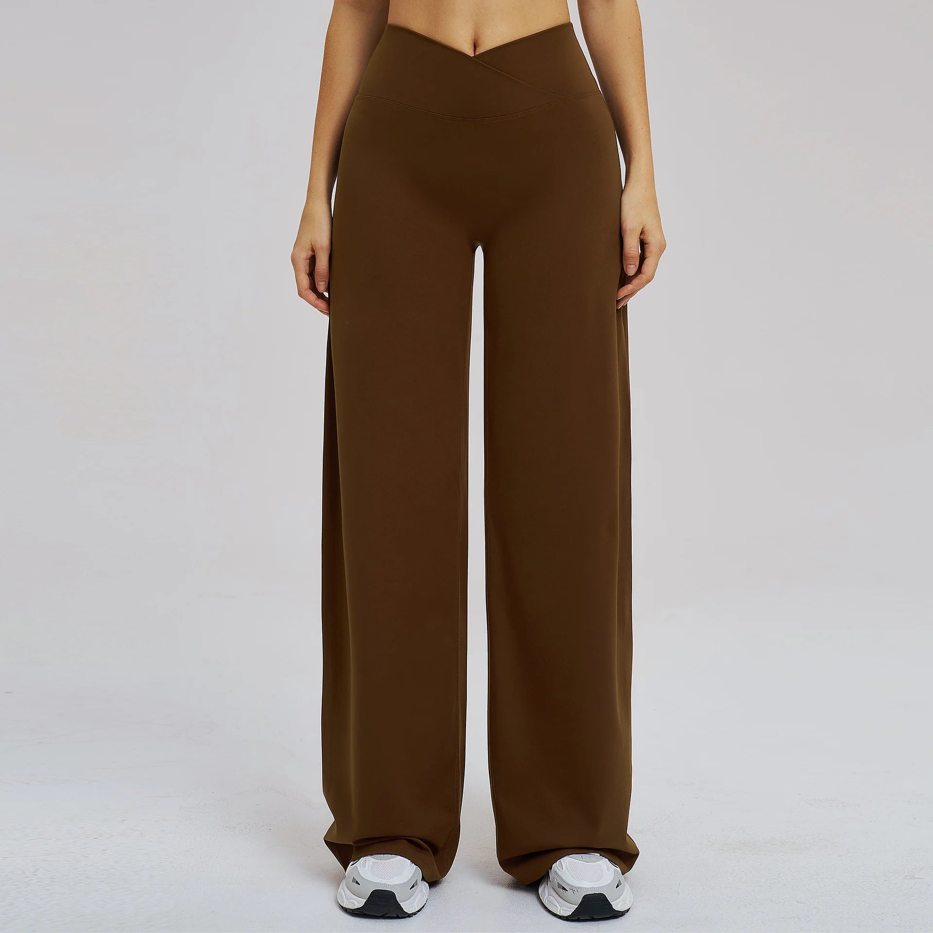 ✨ Sage Green Aura Flared/Palazzo Yoga Pants