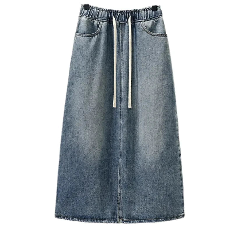 Falda Denim Élégance/New Leady