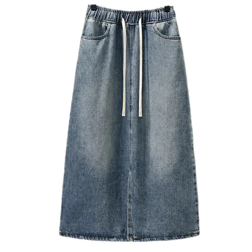 Falda Denim Élégance/New Leady