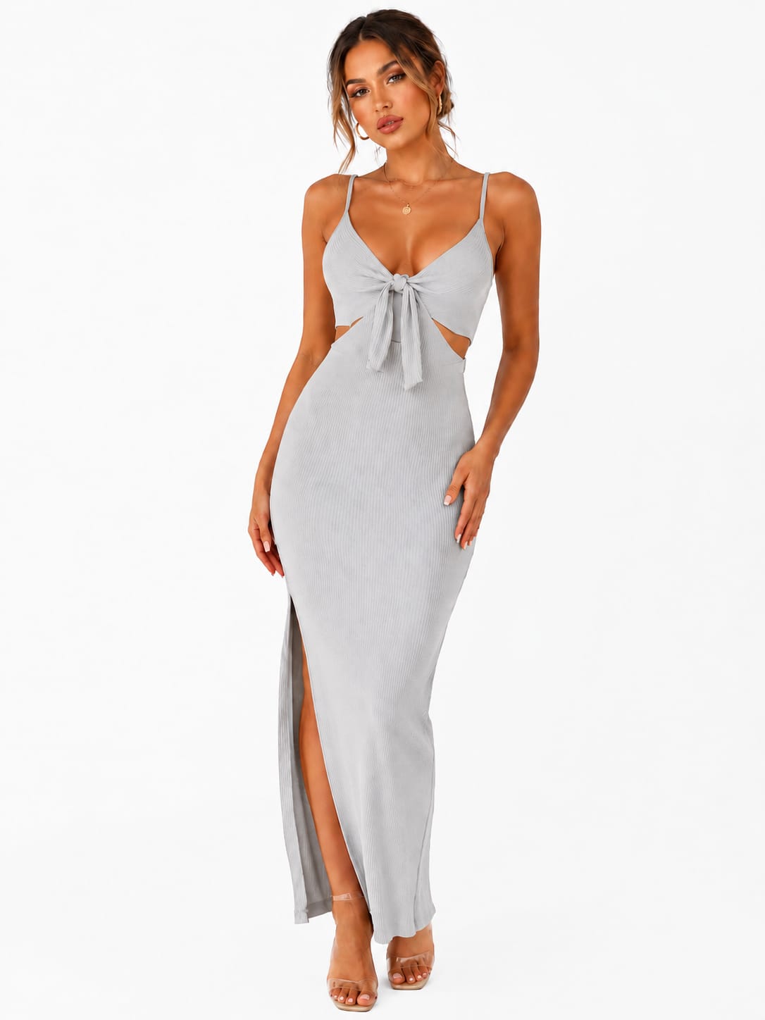 Allure dress/ elegant and refined.