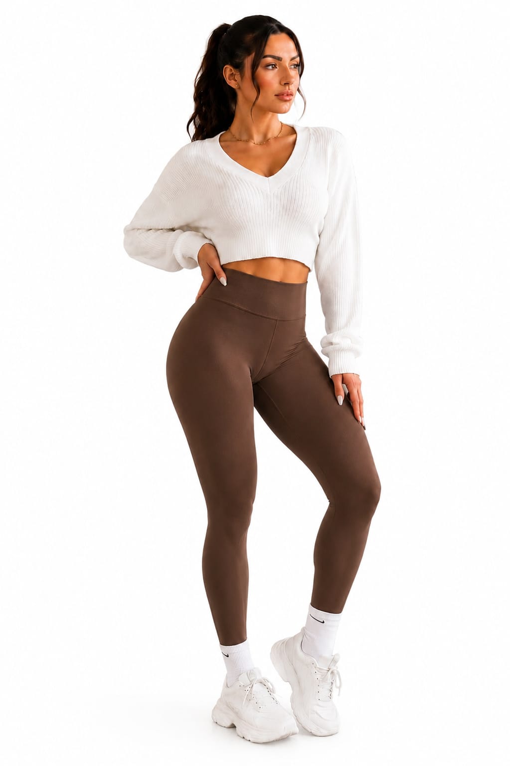 Sculpting/performance legging in every move